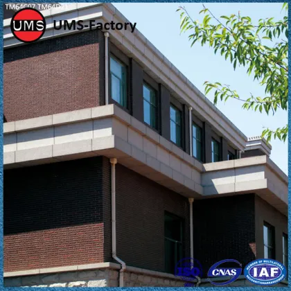 Split face exterior wall tiles