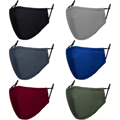 Colorful Reusable Cotton Face mask With PM2.5 Filter