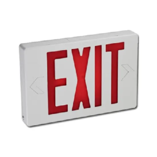 High-Quality Red Exit Sign: Ensuring Export Excellence in Quality Assurance