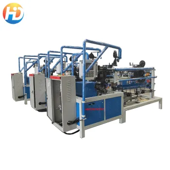 High Quality Synthetic Chain Link Fence Machine: Diamond Wire Mesh Making Machine