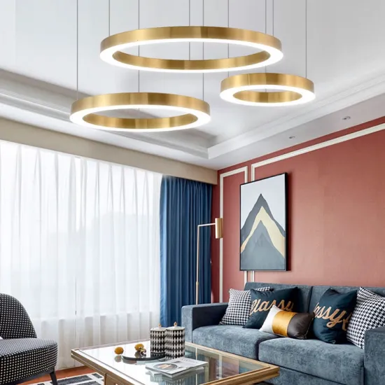 Modern Nordic Minimalist Circle LED Pendant Lights