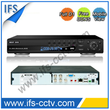 4CH H. 264 Network DVR with Time Display (ISR-7204NA)