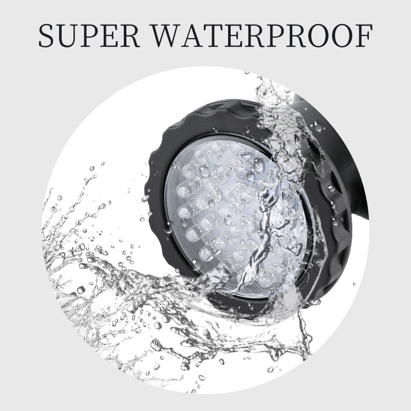 IP68 Submersible LED الأضواء مع جهاز التحكم عن بُعد لحوض السمك