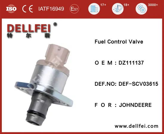Suction Control Valve DZ111137 for JOHNDEERE