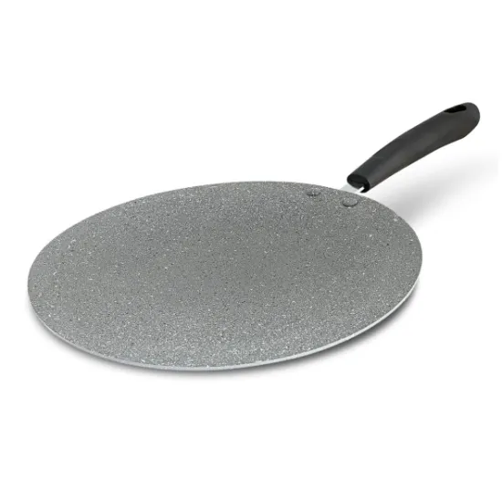 Granite Coated Non-Stick Tawa for Crepe, Chapatti, Pancakes, Roti, Dosa, and Naan Bread