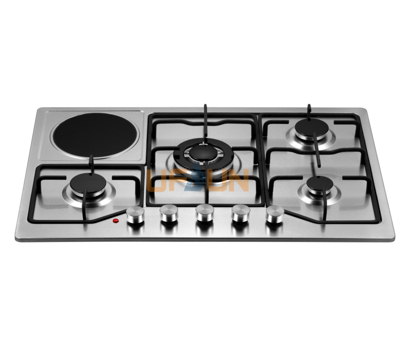 Wholesale Heavy Cast Iron Burner Can Use apartments with CE certificate built-in gas hob 5 gas burners Portable  Gas Stove