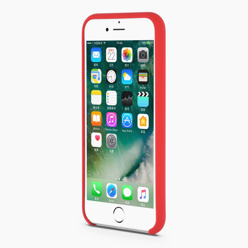 Simple Liquid Silicone Rubber Case for iPhone 7Plus