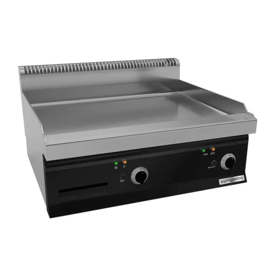 Sample Customization Heavybao Fast Food Kitchen Commercial Restaurant Equipment Counter Top Electric Griddle with Flat Plate Egk873m
