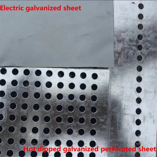 Aluminium Steel Perforated Metal Sheet Mesh Panel