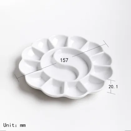 12-Well Imitation Ceramic Paint Palette