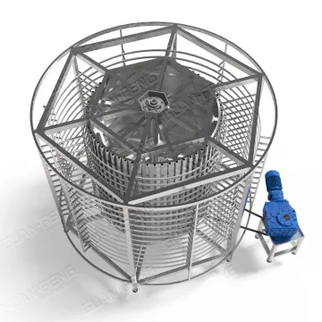 Customized Double Drum Cooler Cookie Spiral Freezer for Bakery