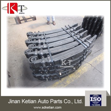 steel leaf spring for mechanical suspension