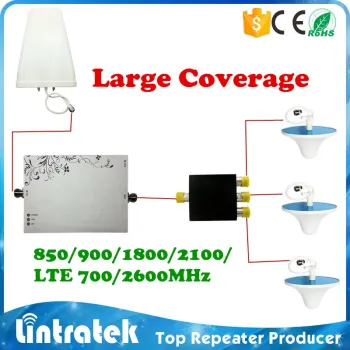 top quality mobile phone signal amplifier 20dBi dual band Booster 2g signal phone booster