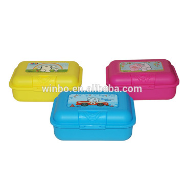 promotional gift plastic lunch box for kids food container 46032