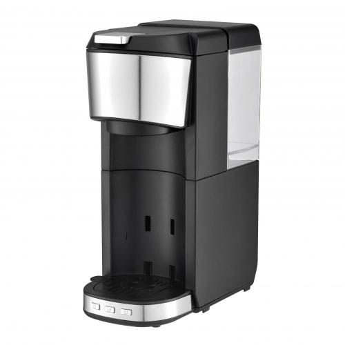 2 in 1 removable drip tray coffee machine