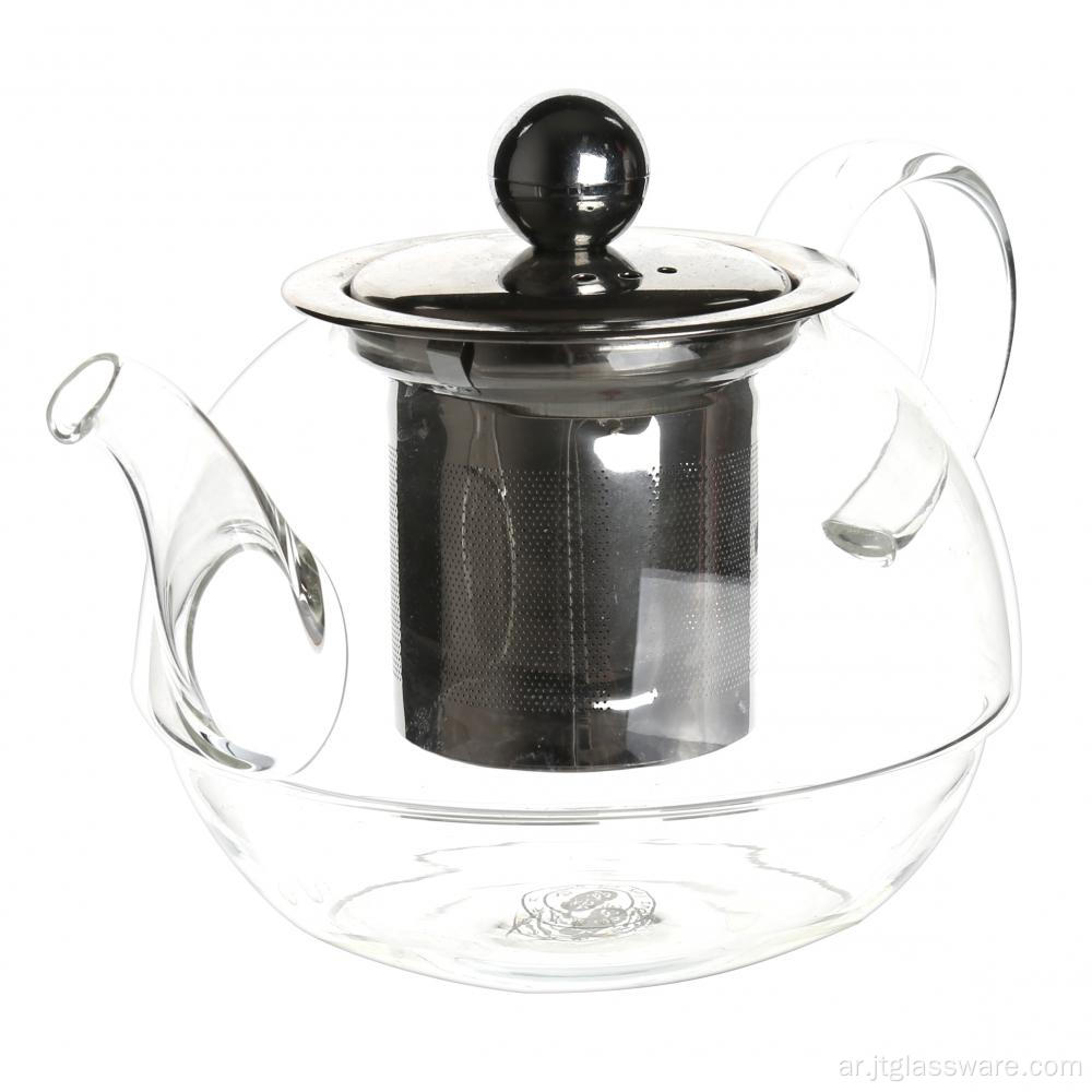 حار بيع مجموعة الشاي المزهرة Chikao Glass Teapot