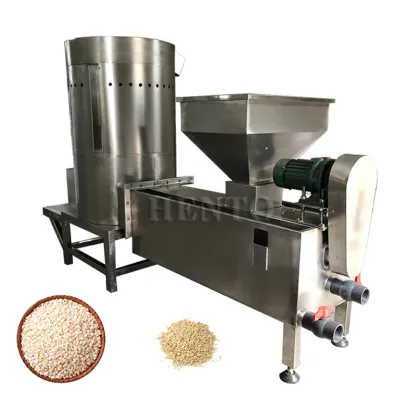 Stable Working Sesame Seeds Cleaner Equipment / Sesame Dryer Washer / Sesame Washing Machine