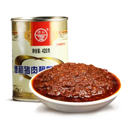 Canned Pork Sauce Topping