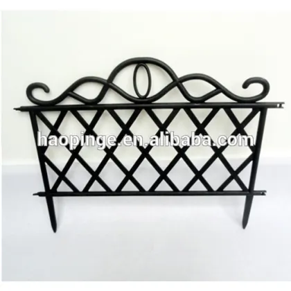 Plastic garden fencing ideas for garden fencing