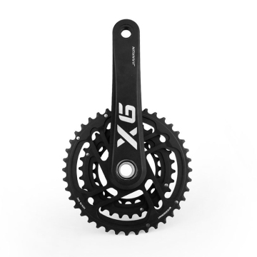 Wholesale Aluminum Alloy CNC Hollow One-Piece Mountain Bike Crankset with Bottom Bracket X6M