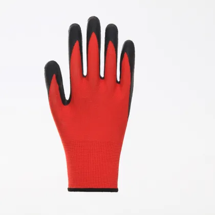 Polyester Shell Latex Palm Coated Work Gloves