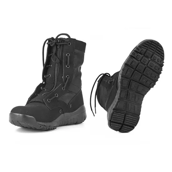 Big Size Tactical Leather Boots for Men - Hot Selling Safety Combat Shoes