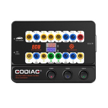 Newest GODIAG GT100 Pro OBDII Breakout Box with Electronic Current Display