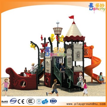 Kids plastic outdoor amusement rides naughty play center