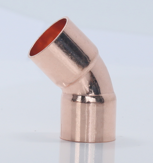 Copper 45 elbow CXC