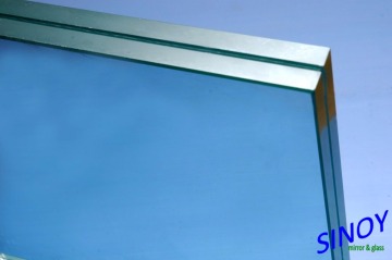 6.38 - 16.76mm Colored or Clear Laminated Glass or Tempered Glass for building safety glass applications