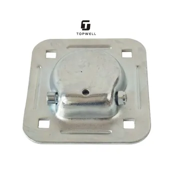 Zinc Plated Surface Mount Rope Truck Lashing D-Ring Car Tow Ratchet Strap: The Ultimate Solution for Secure Cargo Transport