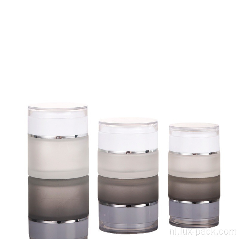 Ei vorm crème potje crème plastic crème pot
