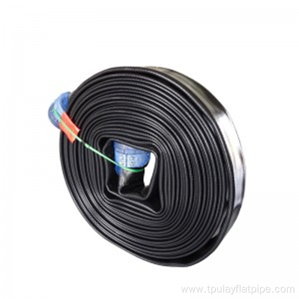 Large Nitrile rubber flat hose for sewerage drainage