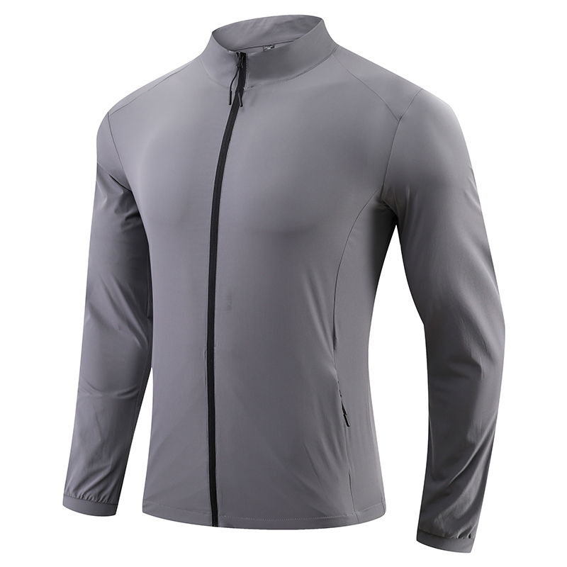 Männer mit langem Ärmel Reites Anti-UV-Hemden Baselayer Tops