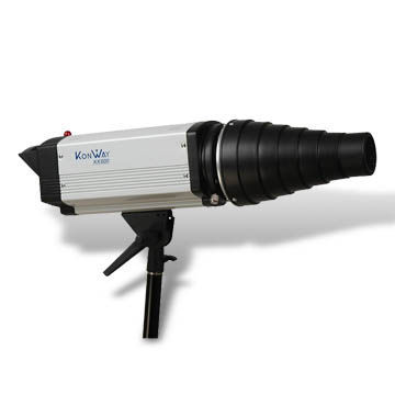 Studio Flash Light with 600W Output Power and 1 to 3 Seconds Recycling Time