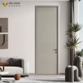 Custom Modern Acoustic Engineered Wood Interior Door with Natural Veneer | JBDHOME