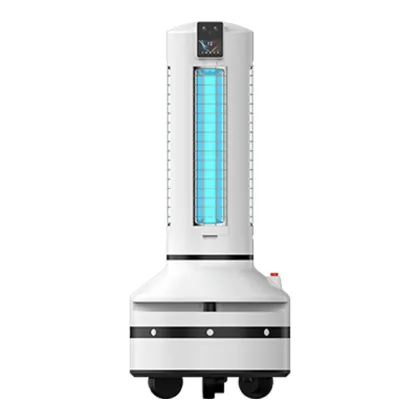 High human artificial intelligence ultraviolet disinfection robot