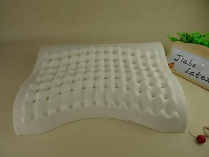 Queen latex contour pillow Queen massage grain pillow 100% natural latex pillow