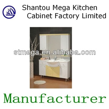 Commercial high end curved bathroom vanity
