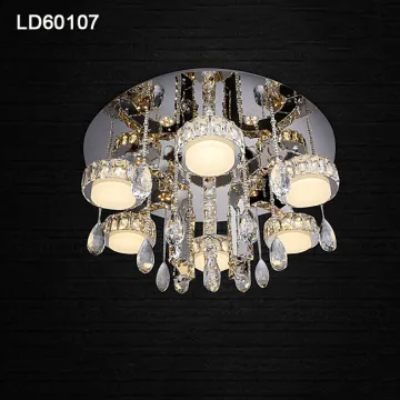 modern lighting chandelier led ceiling crystal lamp