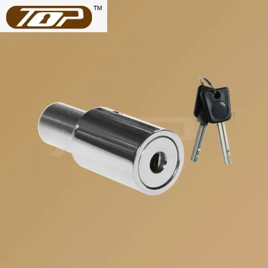 high secuity disc key brass trailer lock