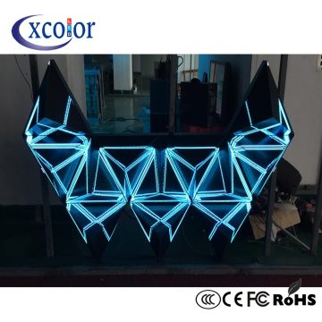 LED Shaped DJ Stage Screen 3D Cube Screen