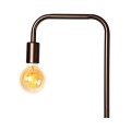 Black influencer living room floor lamp