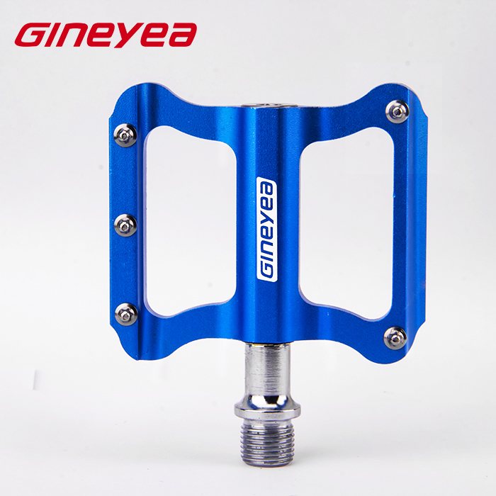 Pedals MTB Ciclismo Plataforma Corrigida BMX Bicicleta Pedais Cadeia de Cadeia Gineya K-349