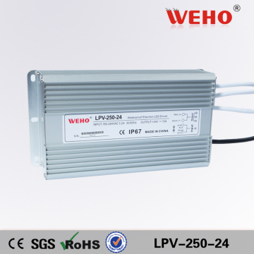 Constant voltage led driver 24v 250w led power supply