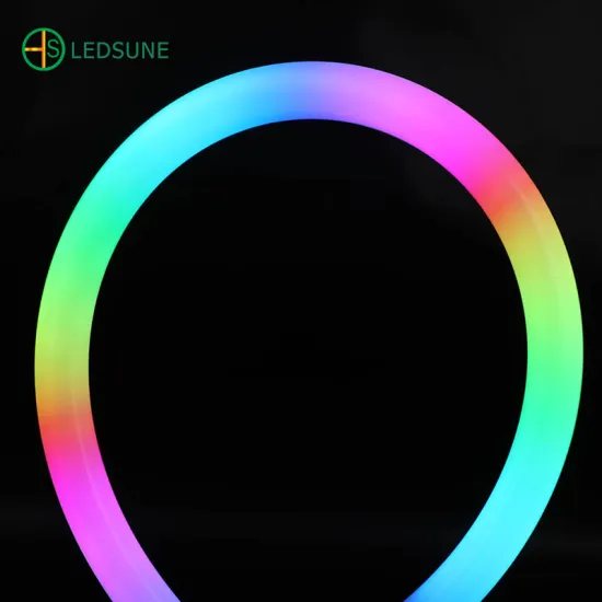 Big Size 40mm Diameter 360 Degree Beam Angle Round Silicone Flexible LED Strip Light