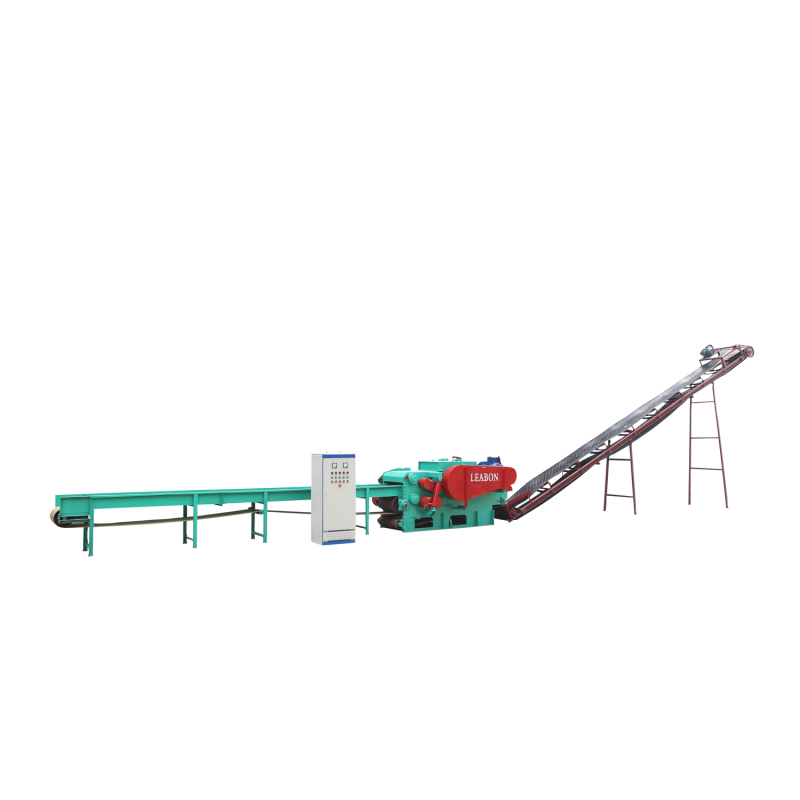 3 to 5 T/H Big Capacity Drum Wood Chipper with Diesel Engine: Efficient Wood Shredding Solution