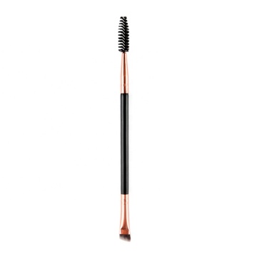 Wholesale Custom Logo Private Label Double-Ended Eyebrow Makeup Brush