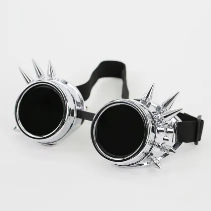 Steampunk Kaleidoscope Windshield Glasses for Clothing Matching