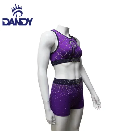 Sparkling world team cheer practice wear